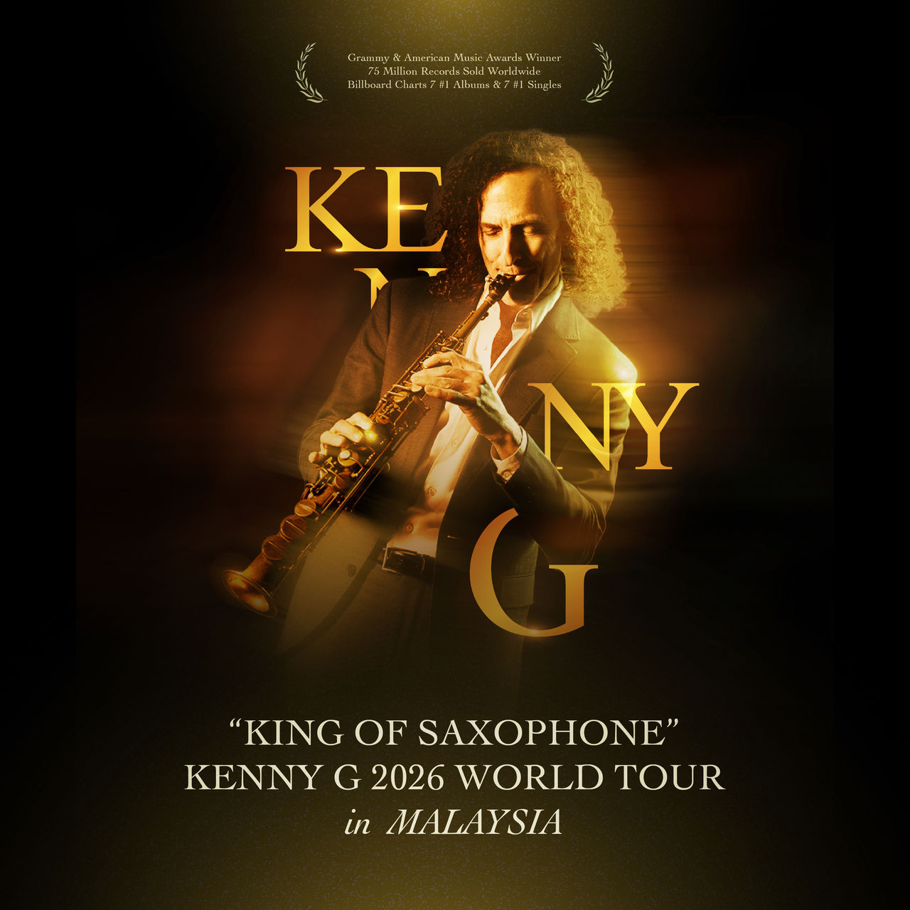 Kenny G 2026 World Tour in Malaysia — One Night Only at Arena of Stars, Genting